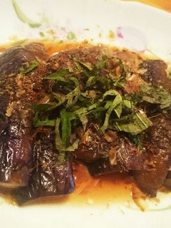 旬の茄子の焼き浸し-レシピのメイン写真