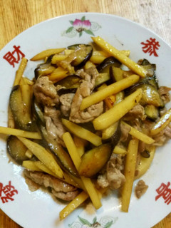 じゃがいもと茄子と豚肉のニンニク醤油炒め-レシピのメイン写真