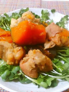 カンタン鶏ももとかぼちゃ煮-レシピのメイン写真