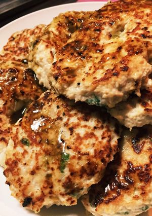 鶏胸のさっぱり大葉バーグ♡-レシピのメイン写真