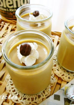 ココナッツミルクでカフェオレプリン-レシピのメイン写真