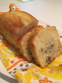 我が家の簡単♪パウンドバナナケーキ-レシピのメイン写真