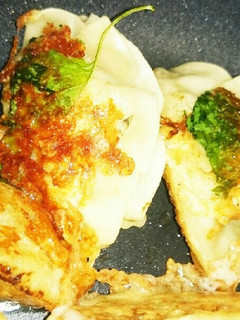 王将餃子でシソチーズ焼き-レシピのメイン写真