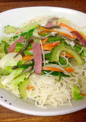 いりこも食べれる！そうめんチャンプルー☆-レシピのメイン写真