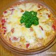 王将生餃子でトマトグラタン♪