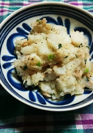 山芋のマッシュサラダ ワサビ風味-レシピのメイン写真
