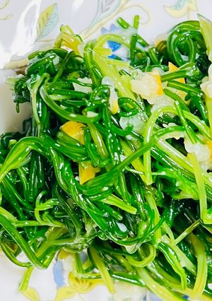 おかヒジキのレモン塩麹あえ-レシピのメイン写真