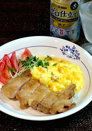糖質オフ！おからパウダーで揚げ焼きチキン-レシピのメイン写真