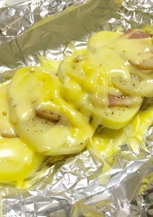 ベーコンポテトのホイル包み焼き-レシピのメイン写真