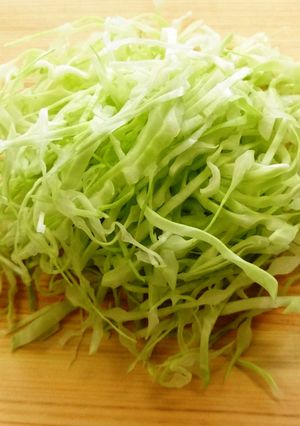 ＊基本の切り方＊せん切り（キャベツ）-レシピのメイン写真