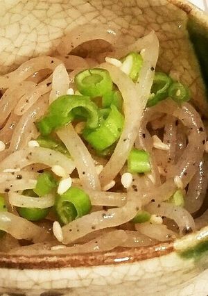 糸こんにゃくの油炒め-レシピのメイン写真