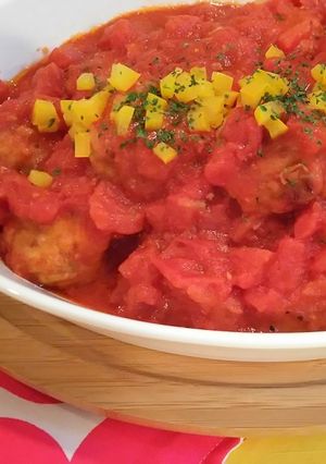 ミートボールのトマト煮-レシピのメイン写真