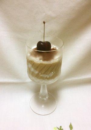 カッテージチーズのカフェオレクリーム-レシピのメイン写真