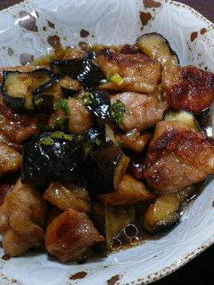 鶏肉と茄子の南蛮 (改・フライパンで。)-レシピのメイン写真