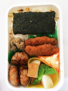 毎日男弁当⁂鯵フライタルタルソース弁当-レシピのメイン写真