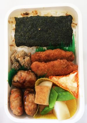 毎日男弁当⁂鯵フライタルタルソース弁当-レシピのメイン写真
