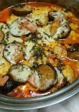 なすチーズ焼き-レシピのメイン写真