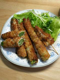 時短 アスパラガス肉巻きフライ☆うまーい-レシピのメイン写真