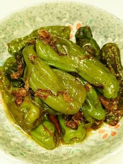 お弁当やおつまみに最適‼ししとうの甘辛煮-レシピのメイン写真