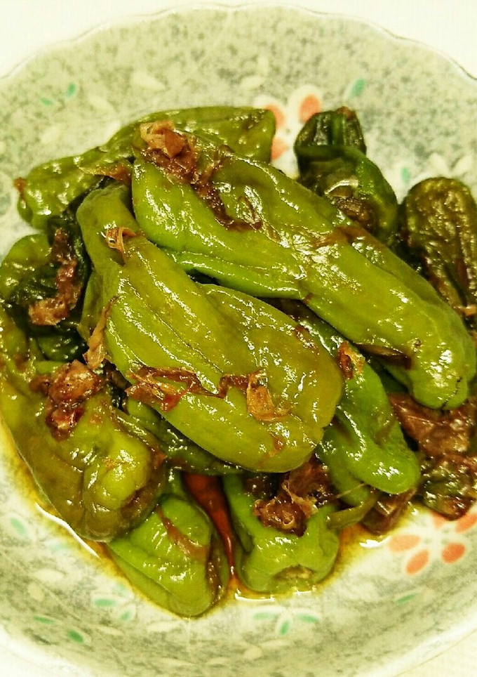 お弁当やおつまみに最適‼ししとうの甘辛煮-レシピのメイン写真