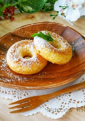 HMで簡単♥おからのヘルシー焼きドーナツ-レシピのメイン写真