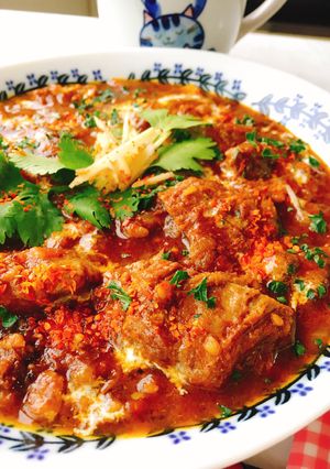 じっくり煮込んでこっくり牛すじカレー-レシピのメイン写真