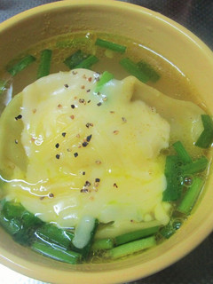 チーズカレーのスープ餃子-レシピのメイン写真