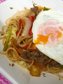 焼きソバ風パスタのまかない飯-レシピのメイン写真