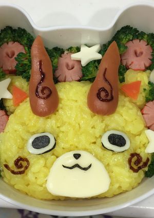 キャラ弁♪コマじろう弁当♪-レシピのメイン写真
