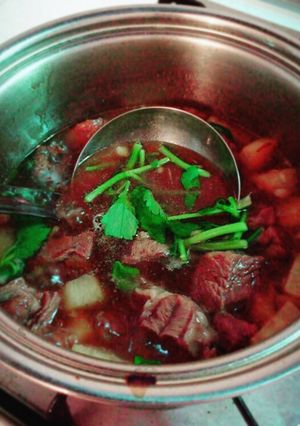 牛スネ肉と揚げ大根の煮込み-レシピのメイン写真