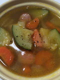 超簡単!ありもの野菜でポトフスープ-レシピのメイン写真
