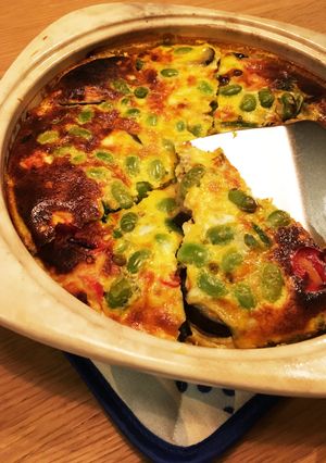 夏野菜のキッシュ-レシピのメイン写真