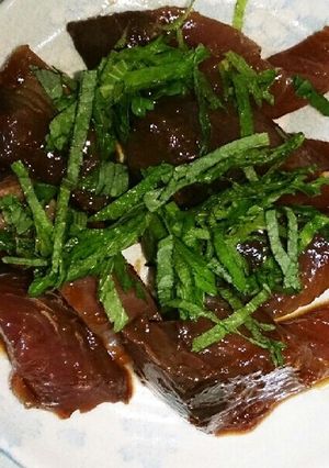 簡単！鰹にんにく生姜醤油漬け-レシピのメイン写真