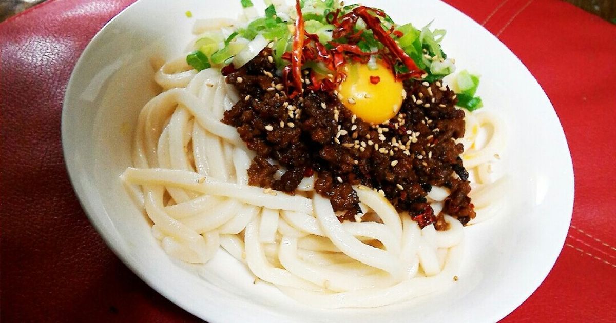 簡単！台湾混ぜそば風うどん by xxLeicaxx 【クックパッド】 簡単