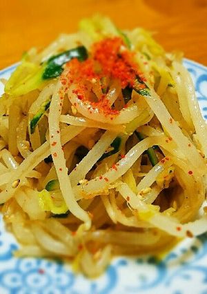 常備菜☆もやしときゅうりのゴマ和え-レシピのメイン写真