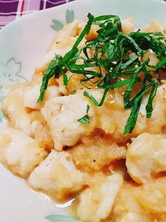 夏にさっぱり♪簡単!鶏ささみのみぞれ焼き-レシピのメイン写真