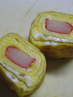 お弁当にどうぞ。カニかま卵焼き-レシピのメイン写真
