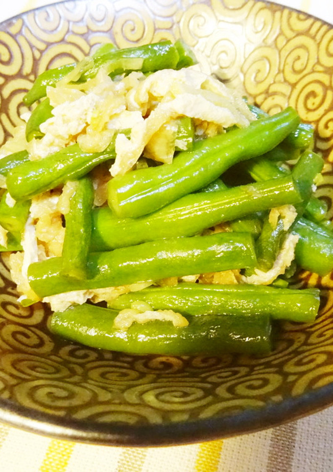 いんげんの生姜煮　-レシピのメイン写真