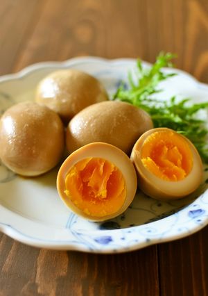 まろやかな酢醤油味玉【作り置き】-レシピのメイン写真