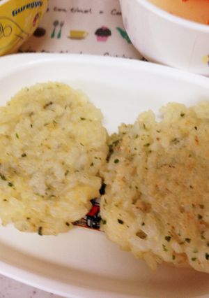 離乳食＊手づかみTKG-たまごかけごはん-レシピのメイン写真
