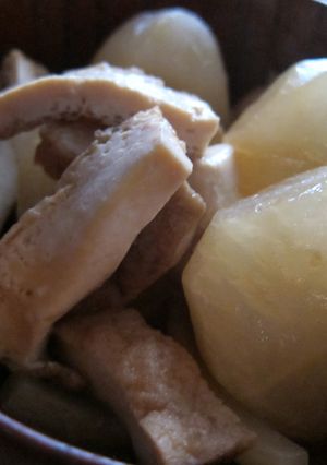 大根と厚揚げの煮物-レシピのメイン写真