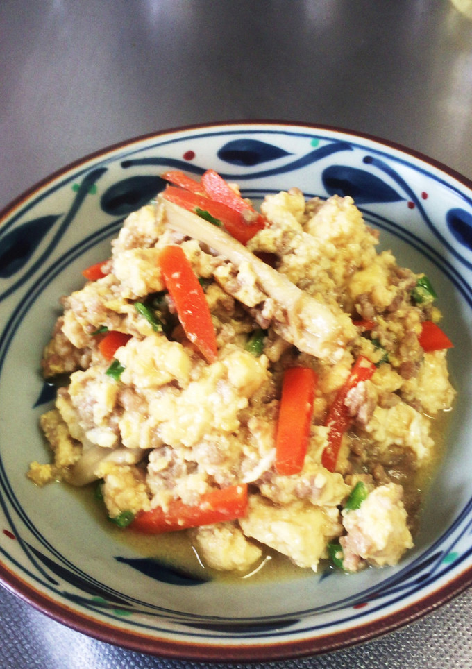 水切り不要☆簡単炒り豆腐-レシピのメイン写真