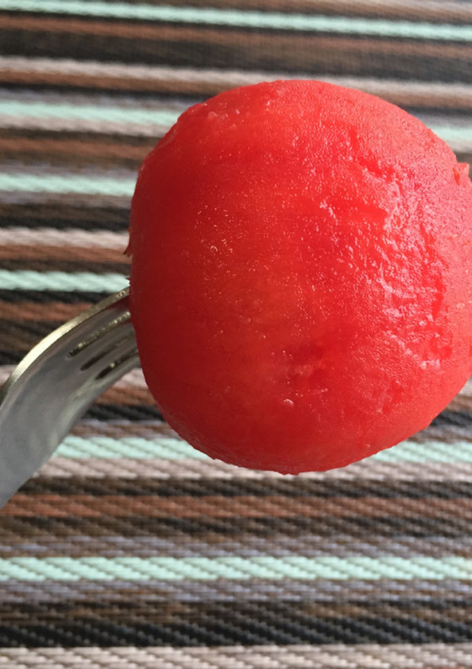 簡単！１分でトマトの皮むき-レシピのメイン写真