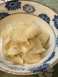 新生姜の甘酢漬け-レシピのメイン写真