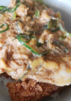 サクッと後のせカツ丼-レシピのメイン写真