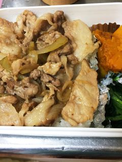 生姜焼き弁当-レシピのメイン写真