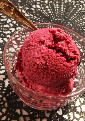 ビーツとチアシードのアイスクリーム-レシピのメイン写真