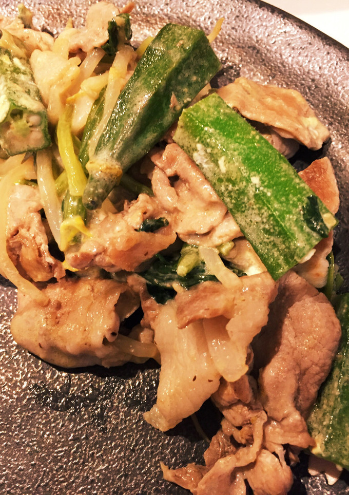 ごまダレで豚肉と夏野菜炒め-レシピのメイン写真