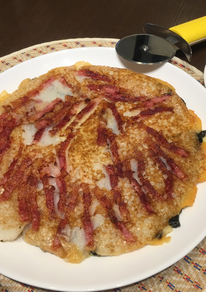 揚げない♡山芋の磯辺揚げ風〜ピザ仕立て-レシピのメイン写真