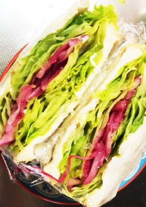 野菜たっぷりヘルシーサンドイッチ-レシピのメイン写真